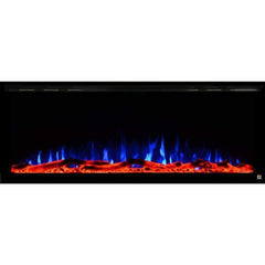 Touchstone 80036 50-Inch Sideline Elite Smart WiFi-Enabled Electric Fireplace (Alexa/Google Compatible)
