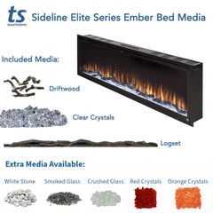 Touchstone 80068  42-Inch Sideline Elite Recessed Smart Electric Fireplace