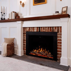 Touchstone 80075 38-Inch Fireplug Pro Smart Electric Fireplace Insert with Fire Crackle Sound