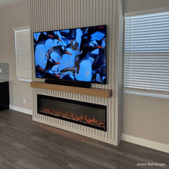 Touchstone 80059 72-Inch The Sideline Elite Pro Smart Electric Fireplace