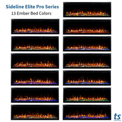 Touchstone 80063 100-Inch The Sideline Elite Pro Smart Electric Fireplace