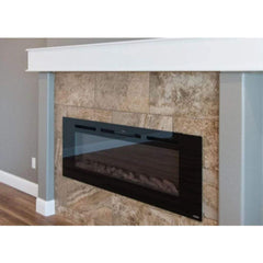 Touchstone 80011 60-Inch The Sideline Recessed Electric Fireplace