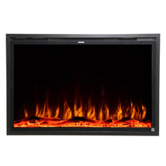 Touchstone 80052 40-Inch Sideline Elite Smart Forte Recessed Smart Electric Fireplace