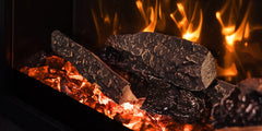 Touchstone 80071 29-Inch Fireplug Pro Smart Electric Fireplace Insert with Fire Crackle Sound