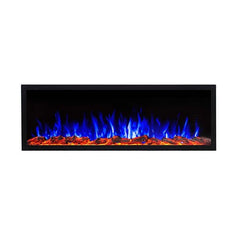 Touchstone 80049 60-Inch The Sideline Elite Recessed Smart Outdoor Weatherproof Electric Fireplace (No Heat
