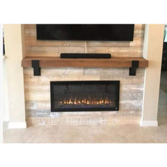 Touchstone 80042 42-Inch Sideline Elite Smart WiFi-Enabled Electric Fireplace (Alexa/Google Compatible)