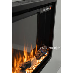 Touchstone 80063 100-Inch The Sideline Elite Pro Smart Electric Fireplace
