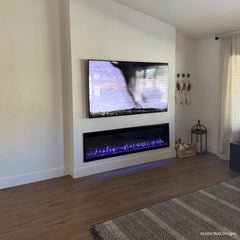 Touchstone 80062 84-Inch The Sideline Elite Pro Smart Electric Fireplace