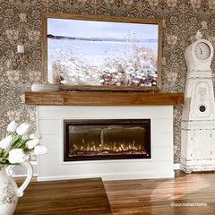 Touchstone 80069 50-Inch  Sideline Elite Smart WiFi-Enabled Electric Fireplace w/Alexa Built-in