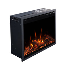 Touchstone 80070 24-Inch Fireplug Pro Smart Electric Fireplace Insert with Fire Crackle Sound