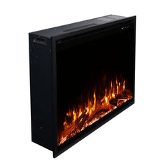 Touchstone 80071 29-Inch Fireplug Pro Smart Electric Fireplace Insert with Fire Crackle Sound