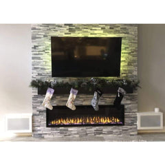 Touchstone 80038 72-Inch Sideline Elite Smart WiFi-Enabled Electric Fireplace (Alexa/Google Compatible)