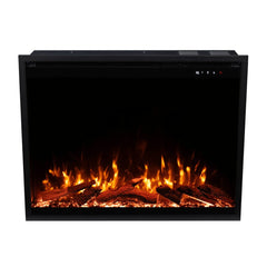 Touchstone 80071 29-Inch Fireplug Pro Smart Electric Fireplace Insert with Fire Crackle Sound