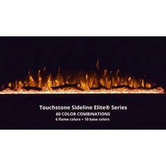 Touchstone 80036 50-Inch Sideline Elite Smart WiFi-Enabled Electric Fireplace (Alexa/Google Compatible)