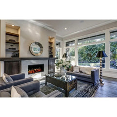 Modern Flames OR52-MULTI-V2 52" Orion Multi V2 Linear LCD Heliovision Electric Fireplace