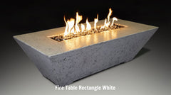 Grand Canyon Olympus ORECFT-603024 Rectangular Concrete Propane Fire Pit Extra Tall, 60x30-Inch