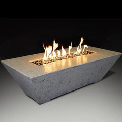 Grand Canyon Olympus ORECFT-603024 Rectangular Concrete Propane Fire Pit Extra Tall, 60x30-Inch