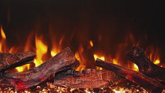 Touchstone 80072 33-Inch Fireplug Pro Smart Electric Fireplace Insert with Fire Crackle Sound