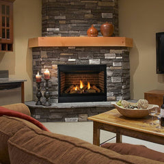 Majestic 42" Quartz Direct Vent Gas Fireplace with IntelliFire Touch Ignition System