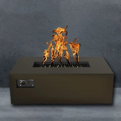 Warming Trends AON Powder-Coated Steel Rectangular Fire Table