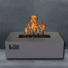 Warming Trends AON Powder-Coated Steel Rectangular Fire Table