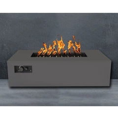 Warming Trends AON Powder-Coated Steel Rectangular Fire Table