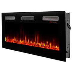 Dimplex SIL60M Wall Mount/Built-In Sierra Series Linear Electric Fireplace, 60-Inch