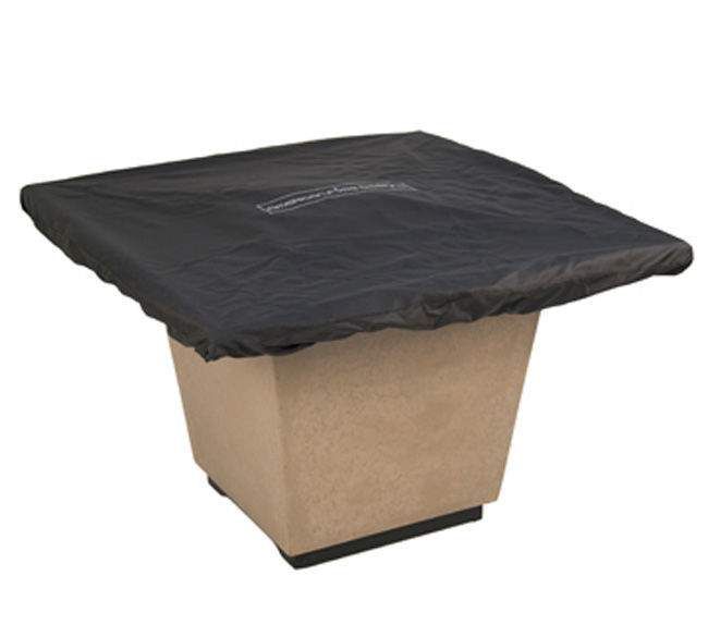 American Fyre Designs 36" Voro Square Chat Height Fire Table