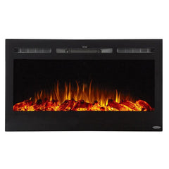 Touchstone 80028 28-Inch The Sideline Recessed Electric Fireplace
