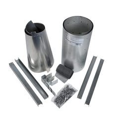 DuraVent DuraTech Universal Rubber Boot Flashing Kit for Raised Ridge Metal Roofs - URBAK