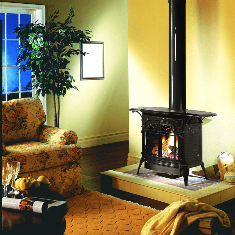 Vermont Castings Stardance Direct Vent Gas Stove with Millivolt Ignition