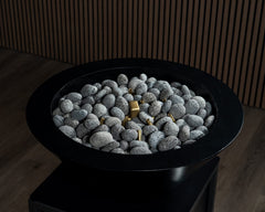 Warming Trends AON Metal Architectural Ascend Round Wok Metal Vessels w/ Crossfire Brass Burner