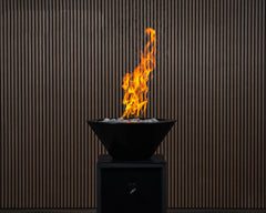 Warming Trends AON Metal Architectural Ascend Round Wok Metal Vessels w/ Crossfire Brass Burner