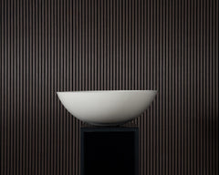 Warming Trends AON GFRC Architectural Aura Bowl Concrete Vessels w/ Crossfire Brass Burner