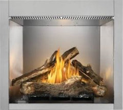 Napoleon RSS36 Riverside Clean Face Stainless Steel Outdoor Gas Fireplace, 36-Inch