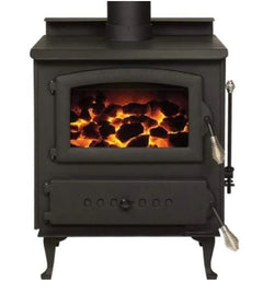 Buck Stove 25" Model 24 Coal Stove with Door and Ash Pan Drawer