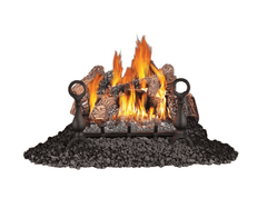 Napoleon GLNE Fiberglow Vented Gas Log Set with Electronic Ignition, Natural Gas