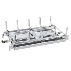 Grand Canyon Stainless Steel Double Sided 2 Burner System in White Background