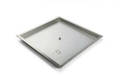HPC Fire Stainless Steel Drop In Burner Pans, Square Bowl