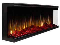 Touchstone 80046 60-Inch Sideline Infinity 3-Sided WiFi Enabled Recessed Electric Fireplace (Alexa/Google Compatible)