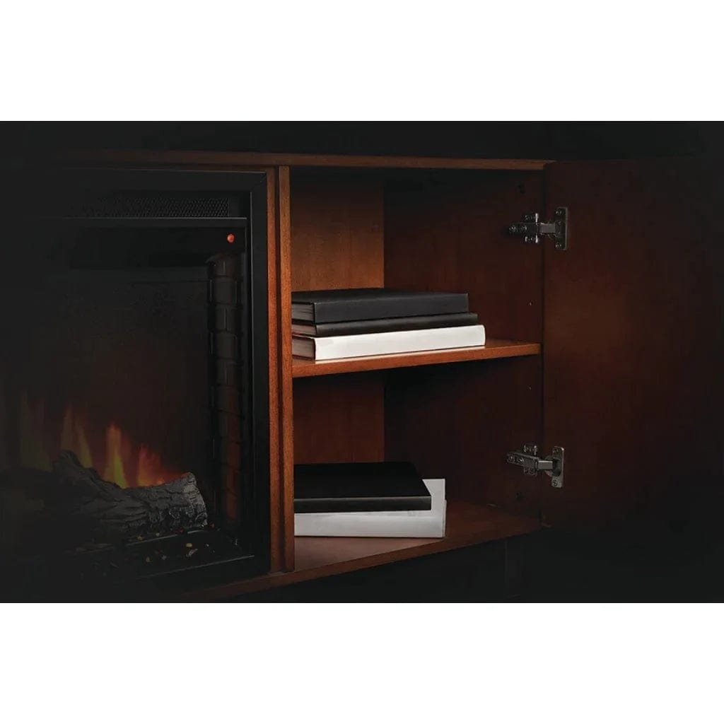 Napoleon NEFP26-3120WN Bella Electric Fireplace with 26-Inch Cineview Electric Firebox, 65-Inch