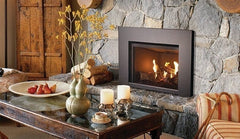 Superior DRI20TEN DRI2000 Direct Vent Gas Fireplace Insert with Aged Oak Log Set, Electronic Ignition