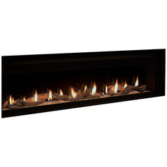 Superior DRL6084TEN Linear Direct Vent Gas Fireplace with Remote and Crushed Glass Media, 84-Inch, Electronic Ignition, Natural Gas