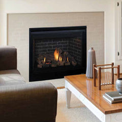 Superior DRT3545 Traditional Direct Vent Gas Fireplace with Remote and Charred Oak Log Set, 45-Inch, Electronic Ignition