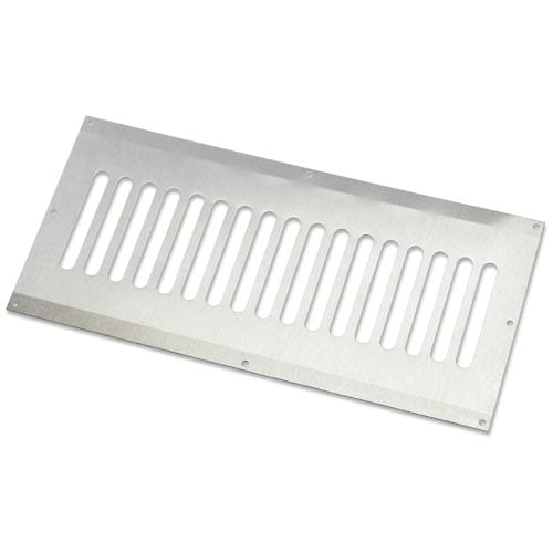 HPC Fire Flat 12x6 Inch Stainless Steel Enclosure Vents