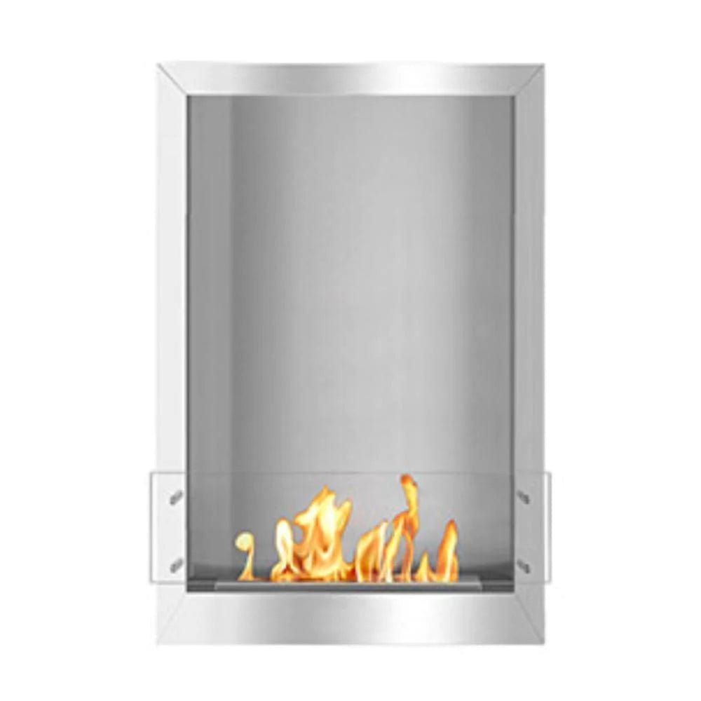 The Bio Flame Firebox SS Single Sided 38-Inch Ethanol Fireplace