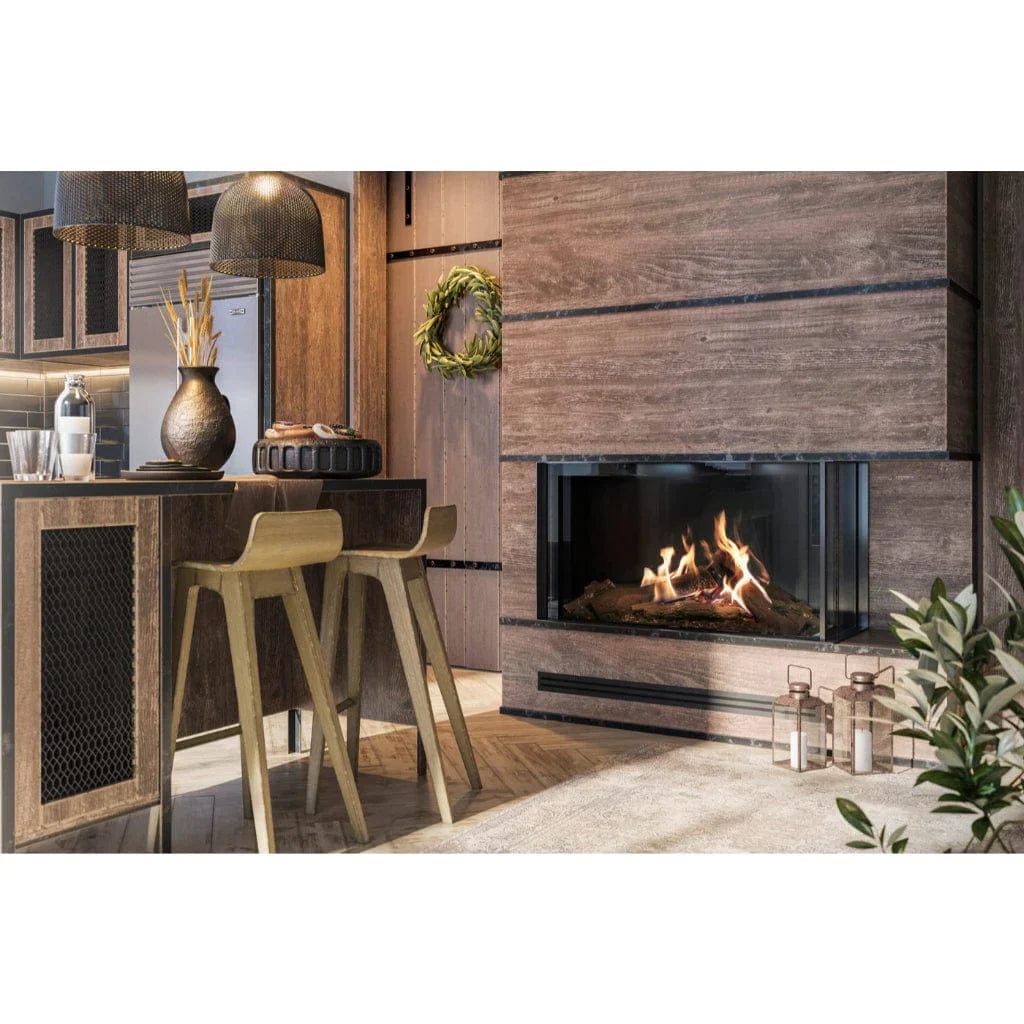 Dimplex Faber FMG4726R Matrix Right-Facing Built-In Gas Fireplace 47x26-Inch