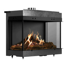Dimplex Faber FMG5126B Matrix 3-Sided Built-In Gas Fireplace 51x26-Inch