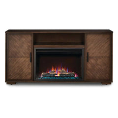 Napoleon NEFP30-3620RLB Hayworth Electric Fireplace with 30-Inch Cineview Electric Firebox, 65-Inch