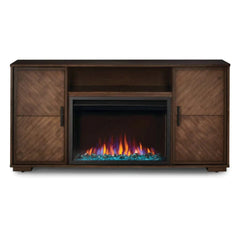 Napoleon NEFP30-3620RLB Hayworth Electric Fireplace with 30-Inch Cineview Electric Firebox, 65-Inch